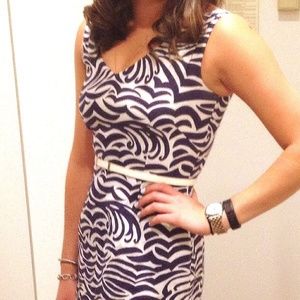 Like New Lilly Pulitzer Printed Dress