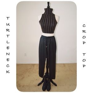Turtleneck Crop Top
