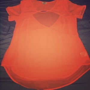 Neon orange summer Tee