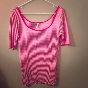 Striped Red Shirt