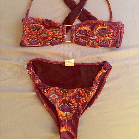 Bohemian bathing suit