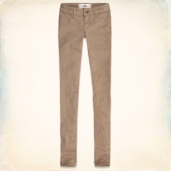 Hollister TAN super skinny pants !