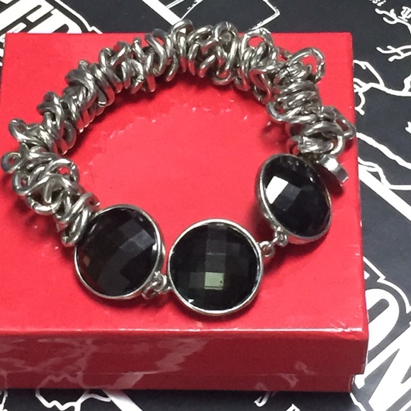 Vera Wang Silver Stretch Bracelet