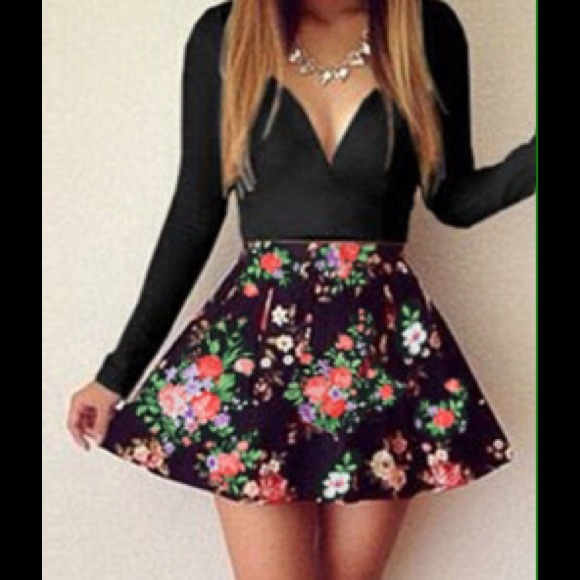 Floral skater