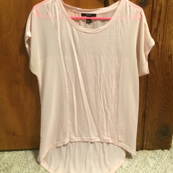 Light Pink Short Sleeved Shirt