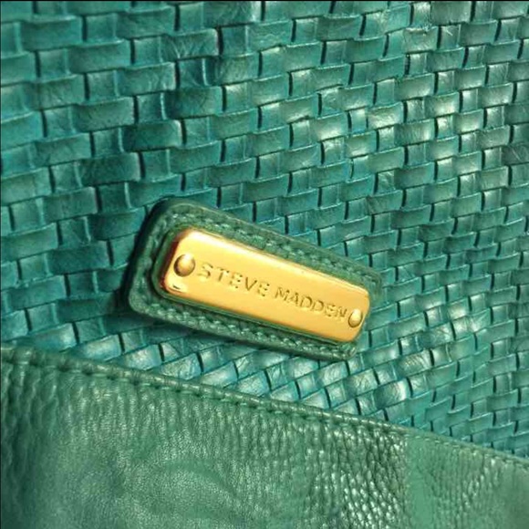 Turquoise Steve Madden Hand/Shoulder Bag