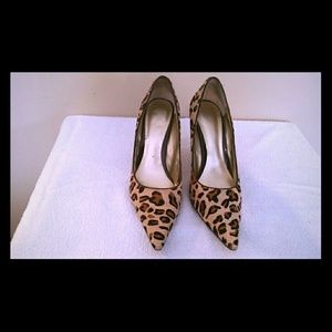 Nine west leopard  shoes