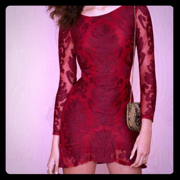 For Love & Lemons Night To Remember mini dress