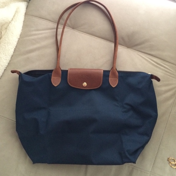 Longchamp les pliages large tote - navy