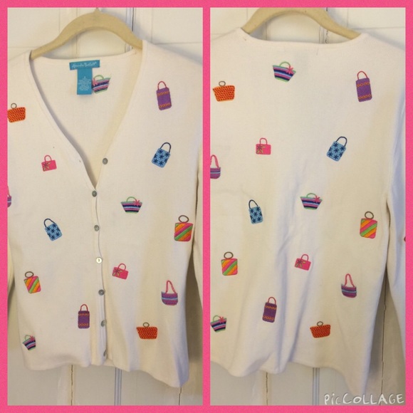 Cardigan With Purses!👛👝👜 - Picture 3 of 4