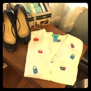 Cardigan With Purses!👛👝👜