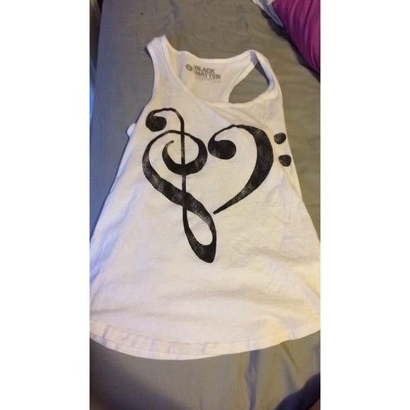 Musical Note tank top