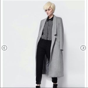 Long grey coat