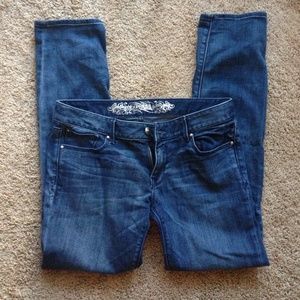 Express skinny leg jean 10r