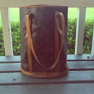 Louis Vuitton bucket bag