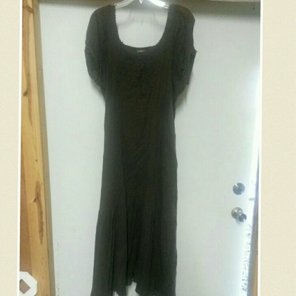SOLD! Long brown dress