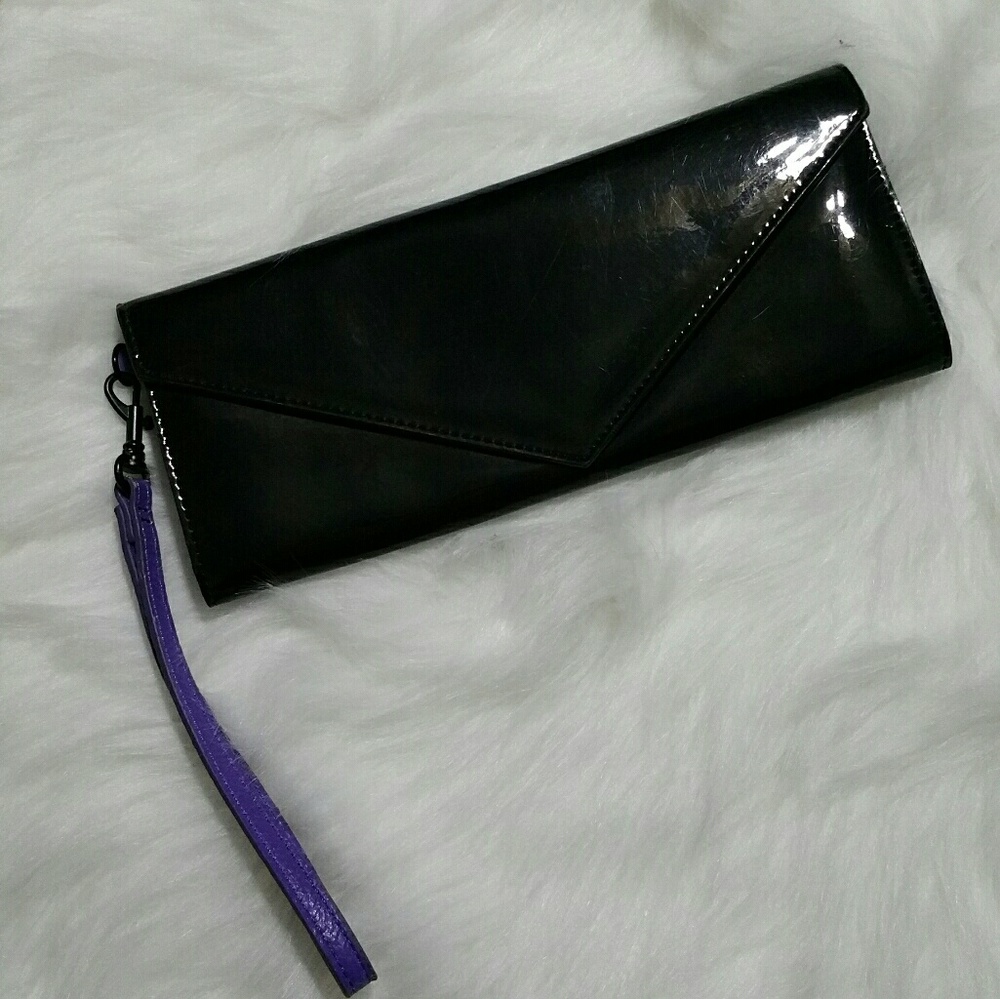 Jacobs by Marc Jacobs Black Patent Leather  Clutch