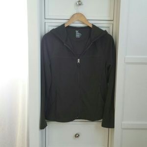 Gap olive green fleece hoodie