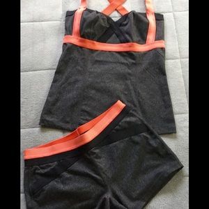 Prana yoga two piece set.