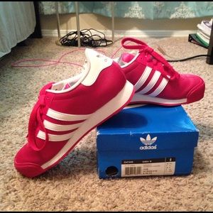 Pink Samoa Adidas w/ Gold