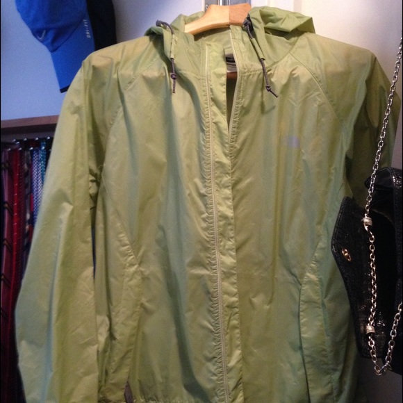 Light weight North Face rain coat