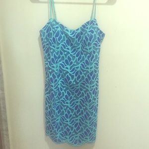 Lilly Pulitzer lace tank dress