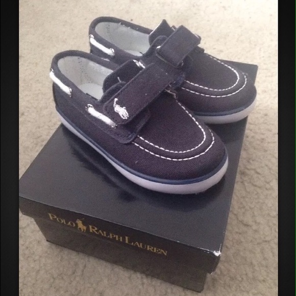 Polo Ralph Lauren Navy Canvas Sander EZ, T 6
