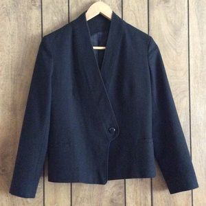 Black Wool Jacket.