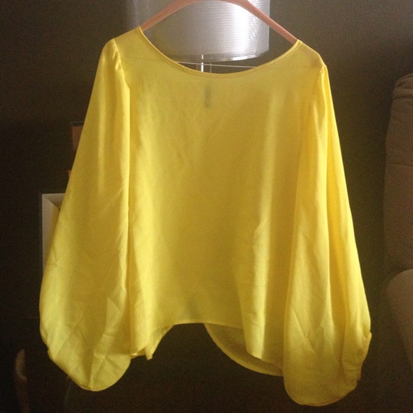 Sheer Tulip Back Shirt