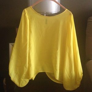 Sheer Tulip Back Shirt