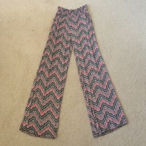 Boho palazzo pants