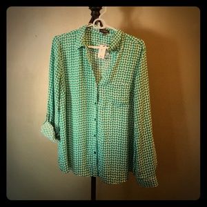 Green dress shirt - brand new!