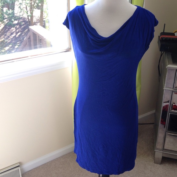 Royal blue Jonathan Martin jersey dress