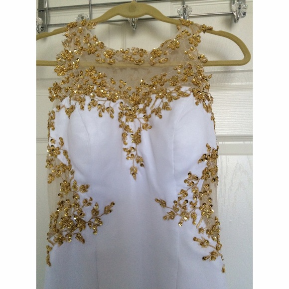 Never wore before prom/ball gown.