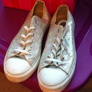 Sequin Converse/Chuck Taylor's