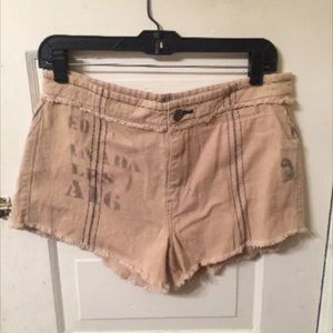 Free People Short Shorts