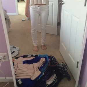 White jeans