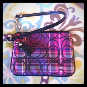 Coach wristlet