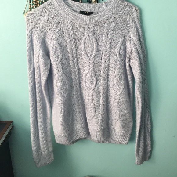 H&M cable knit sweater