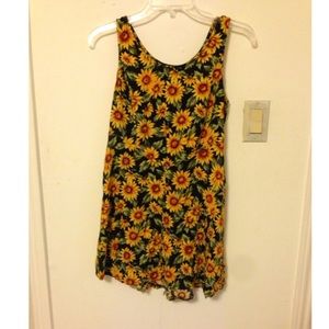 Sunflower Dandelion Dress