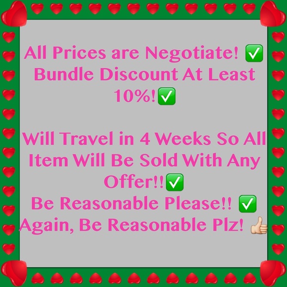 All Prices are Negotiate! ✅