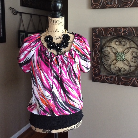 🚫sold bundle🚫Cato ~ stripped blouse