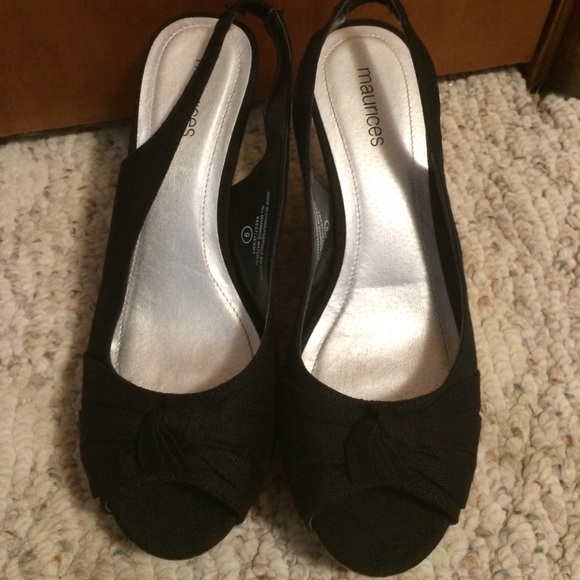 Black Wedges - Picture 1 of 2