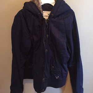 Blue American Eagle  jacket