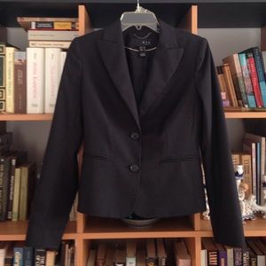 MNG by Mango Black Suit Jacket Blazer