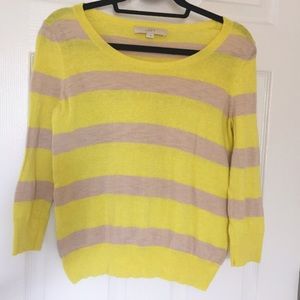 LOFT 3/4 sleeved light spring/summer sweater