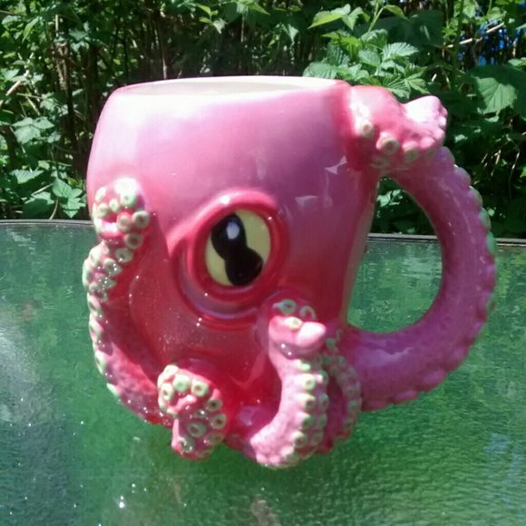 Pink Octopus cup!!