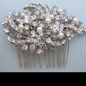 Bridal hair comb
