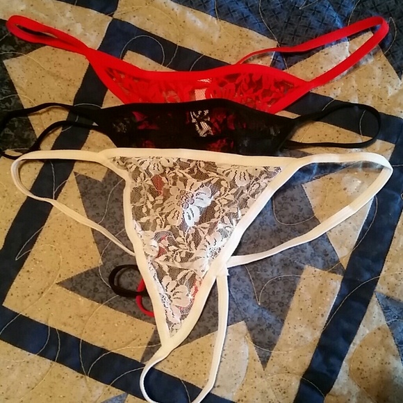 Bundle for @abmoral XL string thongs 3 pair