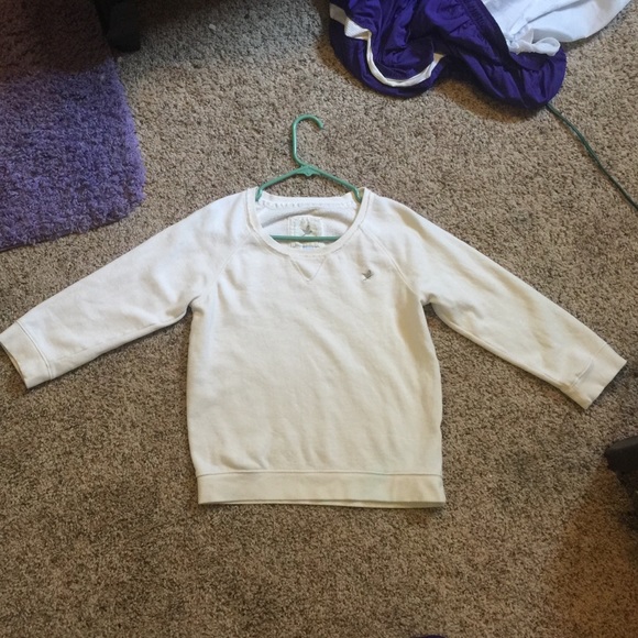 aerie white sweater